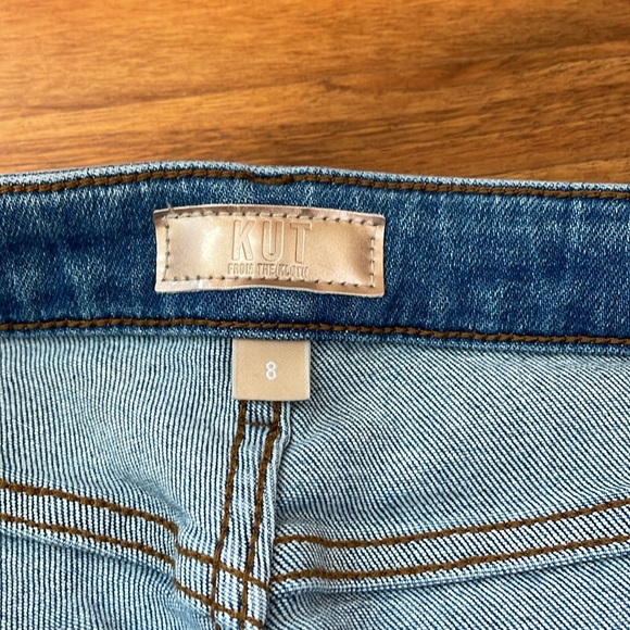 Kut from the Kloth Reese Ankle Straight Jeans size 8 - Picture 5 of 6
